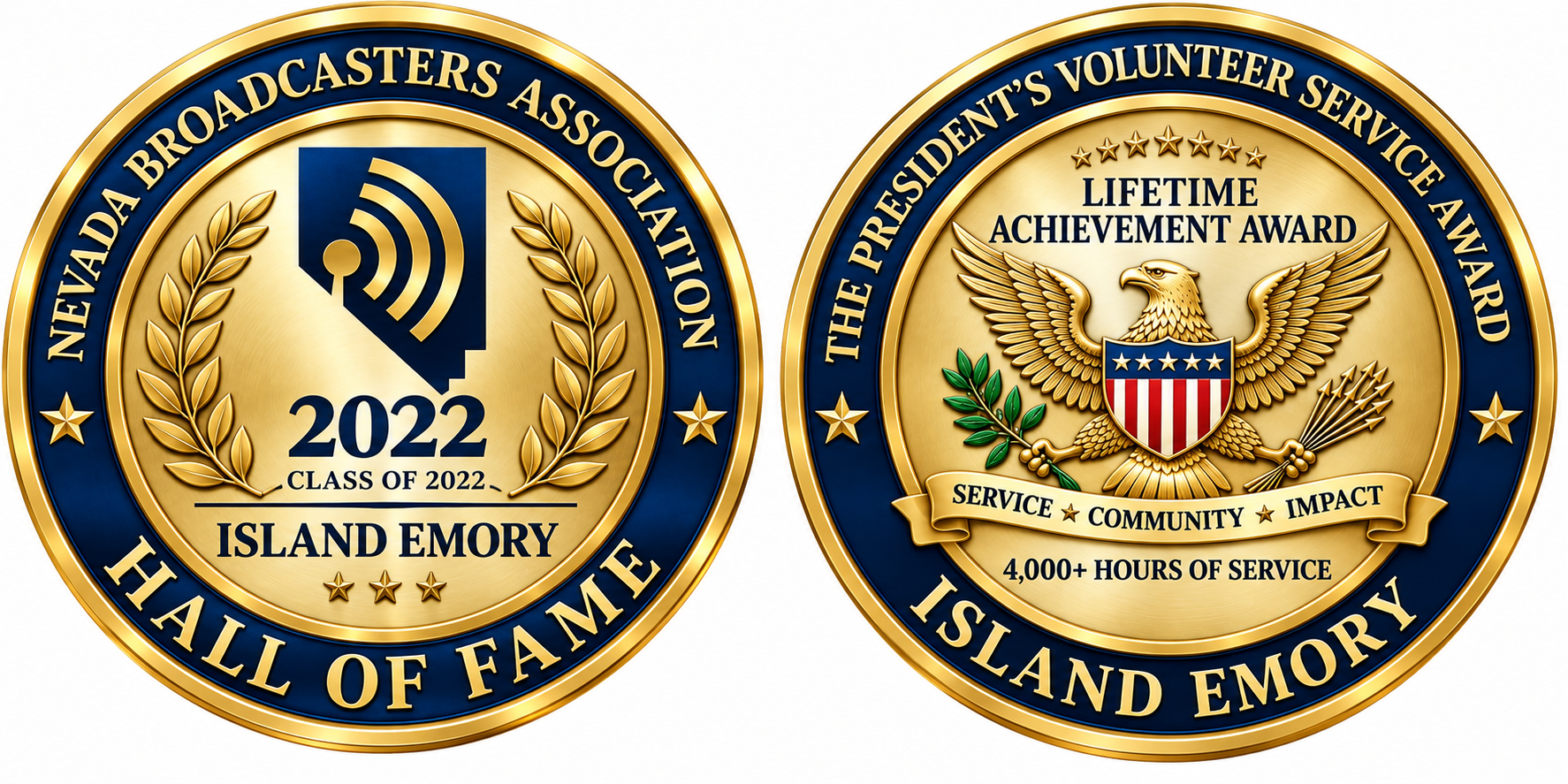 Nevada Broadcasters Association Hall of Fame, Class of 2022, Island Emory